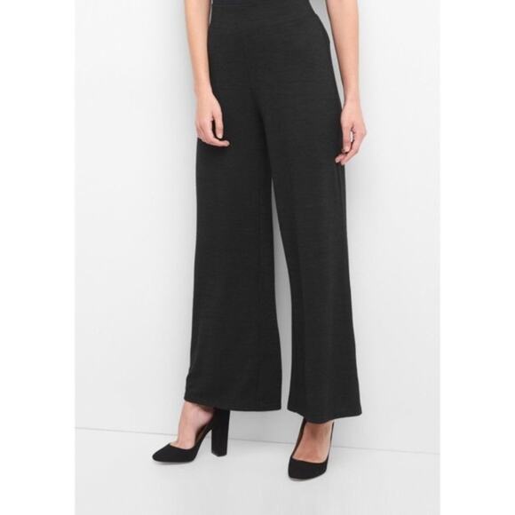 GAP Pants - Gap Softspun Wide-Leg Black Pants Size Small